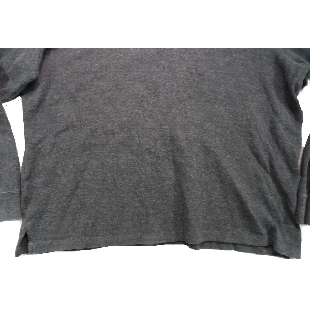 Polo Ralph Lauren Quarter Zip Sweater Men XXL Gray Pima Cotton Pony Pullover Top